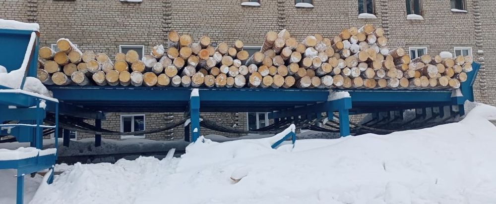 log feeding systems